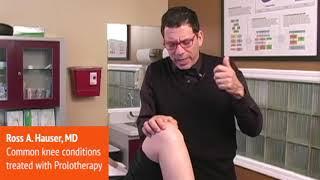 Common Knee Conditions treated with Prolotherapy