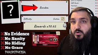 Identifying Ghosts With No Evidence and No Sanity on Random Maps! | Phasmophobia