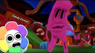 Dandy Escapes Hungry Candy Monsters In The Taffy Tails Candy Factory - Roblox - Dandy's World