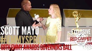 Scott Mayo, performer, interviewed at 69th Emmy Awards Governors Ball Press Preview