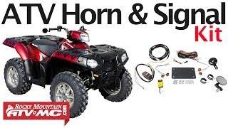 How To Install a Tusk ATV Horn & Signal Kit