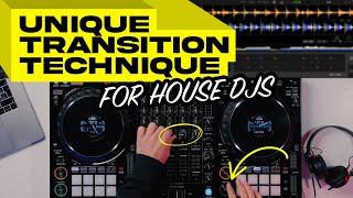 The ﻿Transition ALL HOUSE DJs Need To Know