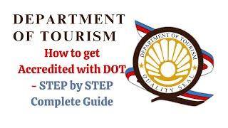 DEPARTMENT OF TOURISM - HOW I APPLIED FOR MY TRAVEL AND TOURS BUSINESS ACCREDITATION | APPROVED