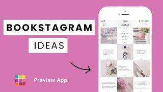 BOOKSTAGRAM Instagram Feed Ideas (+40 inspiring accounts)  PREVIEW APP