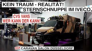 KEIN NORMALER IVECO | CFK KOFFER UND ALL IN | CVS Vans | Caravan Salon Düsseldorf 2024