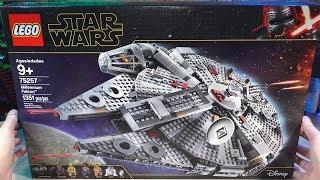 Pure build: LEGO Star Wars Millennium Falcon 75257 in real time ASMR