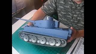 Unboxing the German Tiger 1 Tank with Grandpa's RC Garage