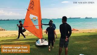 Splashing fun at Aloha Sea Sports Centre