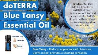 Amazing doTERRA Blue Tansy Essential Oil Benefits