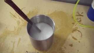 Homemade sodium silicate (water glass)