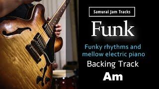 Funk Soul Guitar Backing Track in  A minor