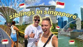 SIBLINGS TRIP TO SINGAPORE! 24Hours In Asia's BEST City... 