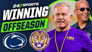Why LSU, Penn State Are WINNING College Football Offseason  | Big Ten, SEC, CFB