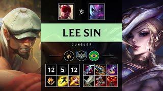 Lee Sin Jungle vs Evelynn: Triple Kill, Killing spree - BR Challenger Patch 14.24