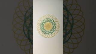 Smooth Spin of Spirograph #art #drawing #spirographdrawing #spiroart #spirographdesignpattern