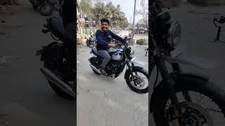 Yezdi Scrambler Exhaust Sound  #short