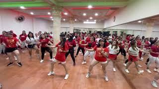 ZUMBA HARI KEMERDEKAAN | choreo ZinMaria | Zumba bendera koplo | Dance kemerdekaan Indonesia