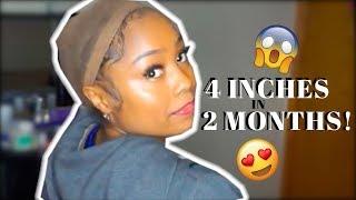 I GREW 4 INCHES IN 2 MONTHS! | HOW TO GROW LONG NATURAL HAIR WITH WIGS