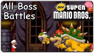 New Super Mario Bros. DS - All Bosses