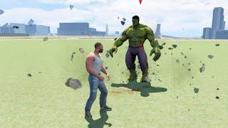 FRANKLIN vs HULK in INDIAN BIKE DRIVING 3D