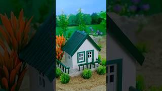 Building a Mini House from Bricks: The Result Will Make You Say 'Wow!'   #vfuho #miniature #house