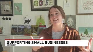 Small businesses host Shop Meridian Downtown Night