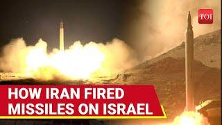 Iran Releases First Visuals Of Attack On Israel; Watch Iran TV's Dramatic Announcement