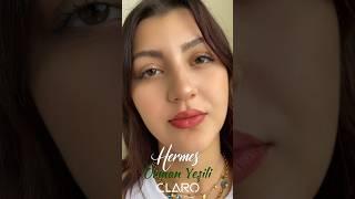 Claro Hermes️#lens #renklilens #clarolens #beauty #makeup #lens #lashes #renklilens