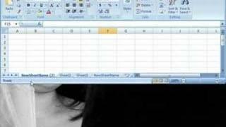 Manage worksheets in Excel