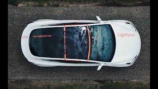 Lightyear Research Vehicle — Tesla Model 3 with solar roof