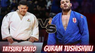 Tatsuru SAITO vs Guram TUSHISHVILI - Saito Took The Revenge - Hungary Masters 2023 - 柔道