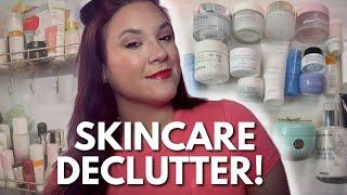 ANOTHER MASSIVE SKINCARE DECLUTTER: Curate My Skincare Collection With Me!