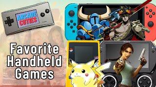 Our Favorite Handheld Games (with @iGeekedOut ) | Arcade Cuties