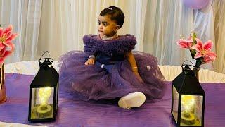 Zeba's Birthday Celebration|Zeba turn one| A small birthday celebration|Shahana's little world