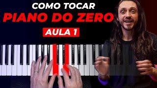 Como tocar Piano Fácil (Aula 1 para Iniciantes com PDF)