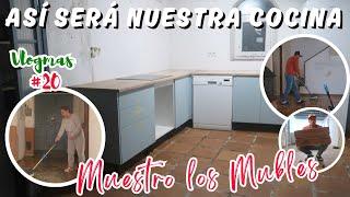 VLOGMAS 20 | ASÍ SON LOS MUEBLES de la COCINA! 🩵 + Nuevas Zonas Limpias  | #susanvlogs