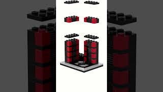 #LEGO IT Center (Headquarters) #MOC - Speed-build #Animation made with Bricklink Studio 2.0