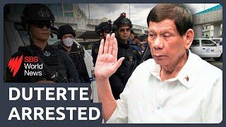 Rodrigo Duterte, former Philippine president arrested on ICC warrant