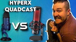 HyperX Quadcast Unboxing! Hyperx Quadcast vs Blue Yeti