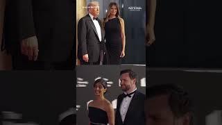 Trump and Vance walk the red carpet at the Kennedy Center