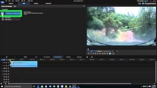 How to reverse a clip in PowerDirector