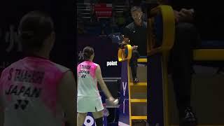 Carolina Marin cheated on court #shorts #badminton #carolinamarin