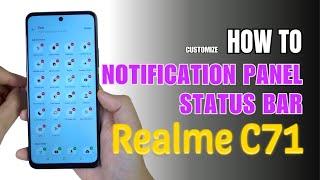 How to Edit Notification Panel Shortcuts on Realme C71