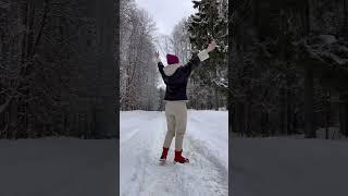 Весна..А лес ещё зимний. #деревня