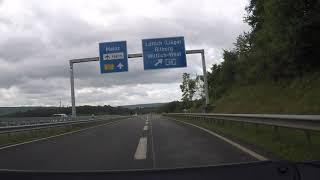 Germany by Autobahn - Wittlich A1 onto A60