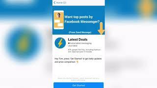 How to join the Latest Deals Facebook Messenger Bot