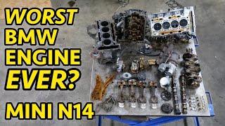 JUNK Mini Cooper S (BMW/Peugeot) N14 Turbo Engine Teardown. Why Do People Buy These?