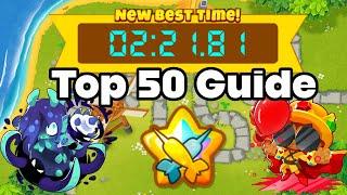 Btd6 Race #316 “A Magical New Year” In 2:21.81 Top 50 Guide!!!