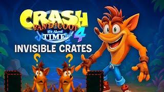Crash Bandicoot 4 Its About Time: N. Early Mod (Invisible Crates)