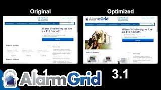 How Much Faster Google PageSpeed Made Alarm Grid? ...A Lot Faster